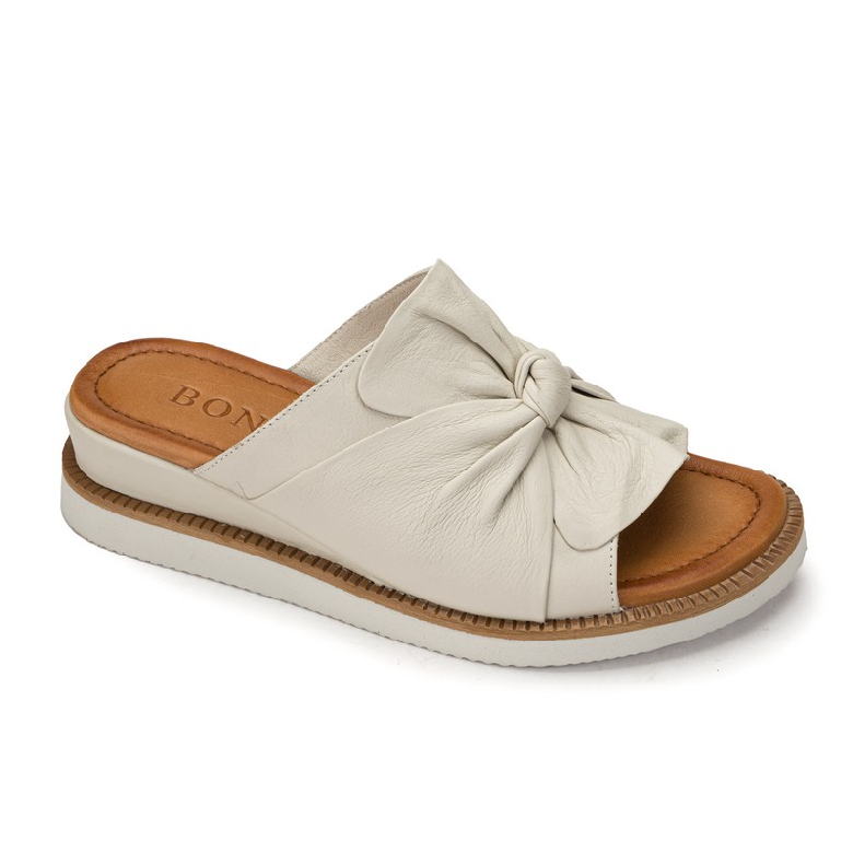 Сабо жен. 107911-offwhite кожа-кожа белый